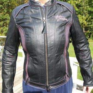 Harley Davidson Pink Label Leather Riding Jacket 98031-12VW